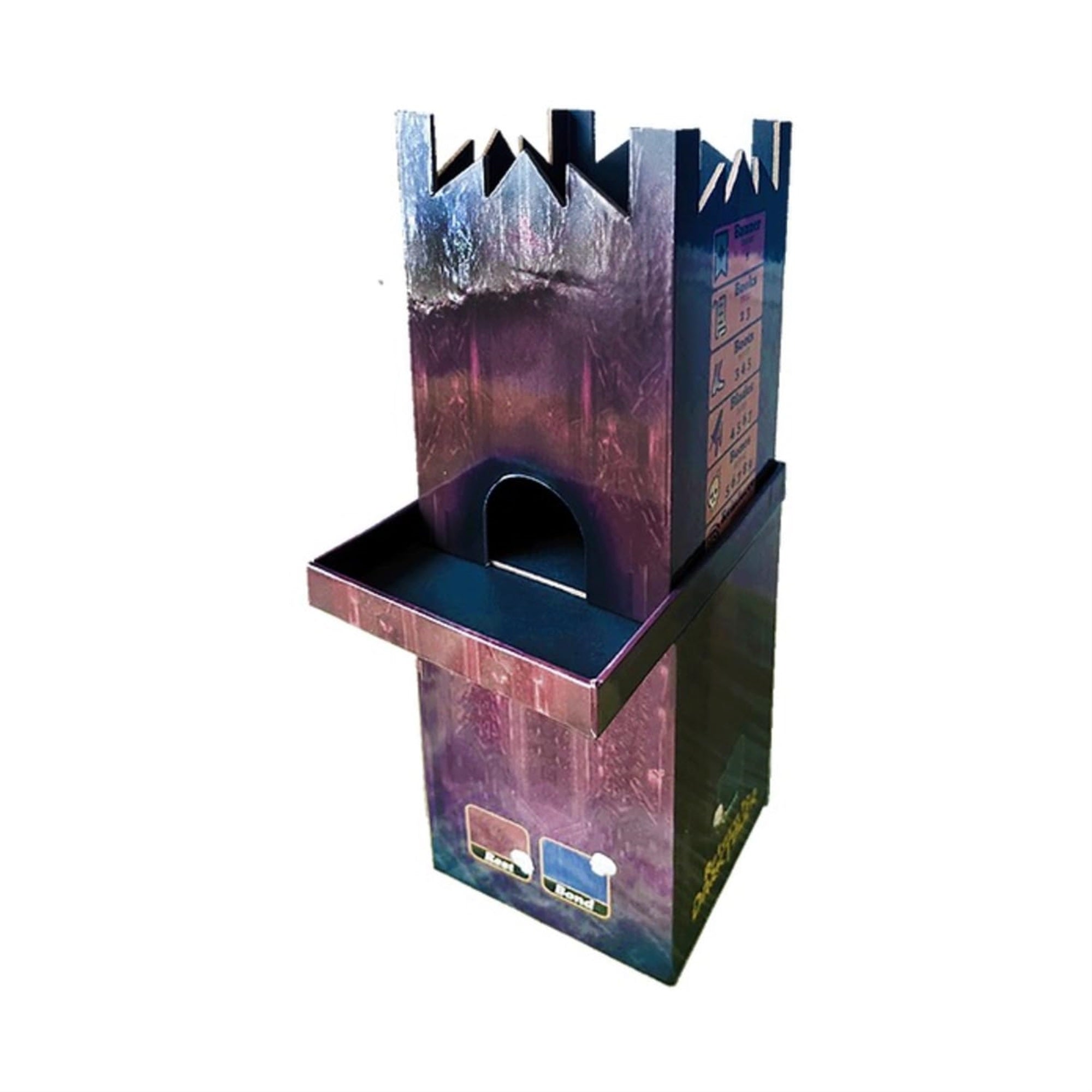 9Th Level Games Return To Dark Tower: Rpg Player Tower - Unique Rolplaying Game Accessory Set, Includes Dice, 14 Tower, Cards