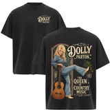 Vintage 80s Dolly Parton Graphic T-Shirt - Retro Country Music Tour & Streetwear Tee