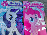 My Little Pony Shaped Board Book (Assorted, Designs & Quantities Vary) Pinkie Pie Throws a Party, Raritys Fashion & Style
