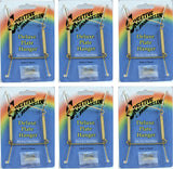 Creative Hobbies Deluxe Plate Display Hangers, Spring Style Assembled & Ready to Use Holds 5 to 7 Inch Plates, Gold Wire Spr