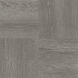 Nexus Self Adhesive 12-Inch Vinyl Floor Tiles, 20 Tiles - 12 x 12, Charcoal Grey Wood Pattern - Peel & Stick, DIY Flooring for K