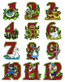 Design Works Crafts Cross Stitch Ornaments KitMakes Set of 12, Various