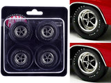 Super Sport Wheel and Tire Set of 4 pieces from 1970 Chevrolet Chevelle SS for 1/18 Scale Models by ACME