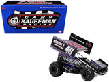 Winged Sprint Car #48 Danny Dietrich Weikerts Livestock Speedway Cars Gary Kauffman Racing (2025) 1/18 Diecast Model Car by