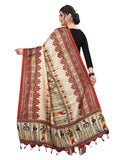 Gosriki Women'S Cotton Dupatta (Anni D8 Red_Red_Free Size),Red,,B07R6S9MNM