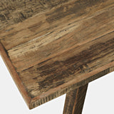 Reclamation 72 Rustic Reclaimed Solid Wood Dining Table