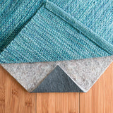 RUGPADUSA Basics 2x8 1/4 Thick Felt + Rubber NonSlip Rug Pad Cushioning Felt for Added Comfort Safe for All Fl