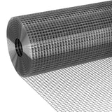 Potnet 19 Gauge Hardware Cloth 1/2 inch 24 x 100 ft Welded Chicken Wire Mesh Roll, for Rabbit Hutches, Chicken Coops, Tree Guard