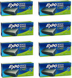 EXPO 81505 Block Eraser Dry Erase Whiteboard Board Eraser, Soft Pile, 5 1/8 W x 1 1/4 H Pack of 8
