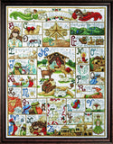 Tobin Oh Holy Night Christmas ABC Cross Stitch Kit, 16x21 14 Count