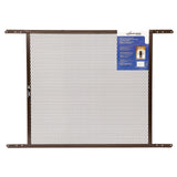 SaintGobain ADFORS Brown Screen & Storm Door Grille, 24 Inches x 34 Inches Durable Door Grille for Added Protection, PetFrie