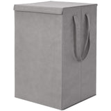 Amazon Brand Solimo Fabric Foldable Laundry Organiser, Grey