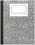 Dominion Blueline, Inc Composition Book, 5x5 Quad Ruling, 77/8x10, Black (RED43475)