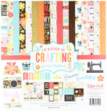 Echo Park Paper Company Id Rather Be Crafting Collection Kit (IBC138016)