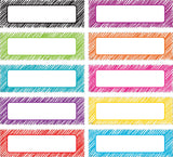 SCRIBBLE LABELS MAGNETIC ACCENTS