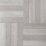 Nexus Self Adhesive 12-Inch Vinyl Floor Tiles, 20 Tiles - 12 x 12, Ash Grey Wood Pattern - Peel & Stick, DIY Flooring for Kitche