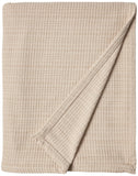Tommy Bahama - King Blanket, Soft Cotton Bedding, Coastal Inspired Bedding Essentials (Woven Natural Brown, King)