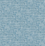 NuWallpaper NU2918 Navy Poplin Texture Peel & Stick Wallpaper, Blue