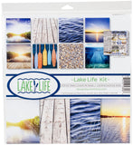 Reminisce LL200 Lake Life Scrapbook Collection Kit 12x12 inches