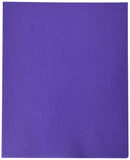Oxford TwoPocket Folders, Purple, Letter Size, 10 per Pack, (57583)