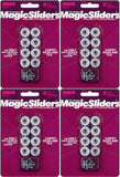 Magic Sliders 08200 Screw-On Floor Slide 3/4 Round Pack of 4