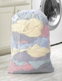 Whitmor Mesh Laundry Bag with ID Tag - Set of 3 - White