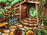 Riolis 1904 - Green Hills - Counted Cross Stitch Kit 15 X 11 14 Count White Aida 18 Colors