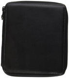Speedball Art Products Genuine Leather Storage Case for Pencils, Markers, Pens and Art Supplies, Holds Up to 72 Standard Pencils