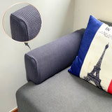 BADASS SHARKS Armrest Covers Anti-Slip Waterproof Furniture Protector Armchair Slipcovers for Recliner Sofa Set of 4 Grey