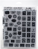 Stampers Anonymous Tim Holtz Cling 7X8.5, Stamp Collector