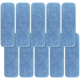 Replacement Mop Pads Fit for Rubbermaid Commercial 18 and 17 Mop - 10 Pack Wet & Dry Commercial Cleaning Reusable Refills Fit fo