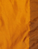 Leriya Fashion Womens Cotton Silk Solid Saree With Belt-Free Size (Orange)