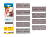 Mirka Abranet Net Sheets / 2.75 x 8 inch/Assortment 1 of each Grit 80, 100, 120, 150, 180, 220, 320, 400, 600 / Mesh sandpaper s