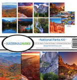 Reminisce (REMBC) National Parks Scrapbook Collection Kit, Multi