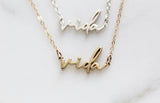 Vida Necklace in Sterling Silver