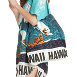 Farmers' Market Bag - Big Wave