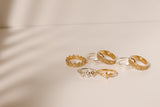 San Damiano Ring in Gold Vermeil