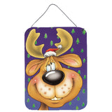 Caroline'S Treasures Comic Reindeer Wall Or Door Hanging Prints Aah7198Ds1216, 16Hx12W, Multicolor