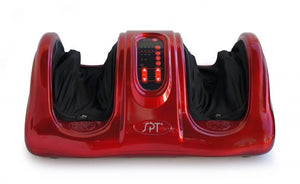 Reflexology Foot Massager With Heat & Fir - Red