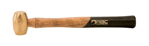 1.5 Lb. Brass Hammer With 12.5 Wood Handle