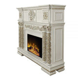 Ac01313 Fireplace, Antique Pearl Finish - Vendome ( 1Pc/1Ctn )