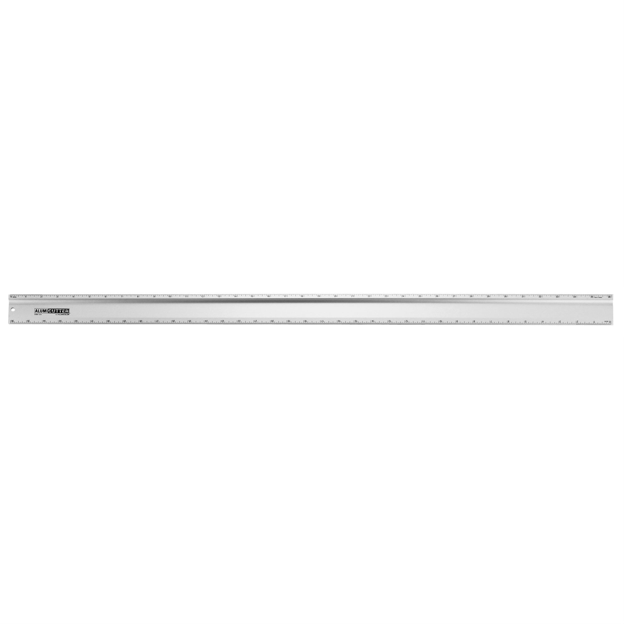 Alumicolor Alumicutter, Safety Ruler And Straight Edge, Aluminum, 36 Inches, Silver (1316-1)