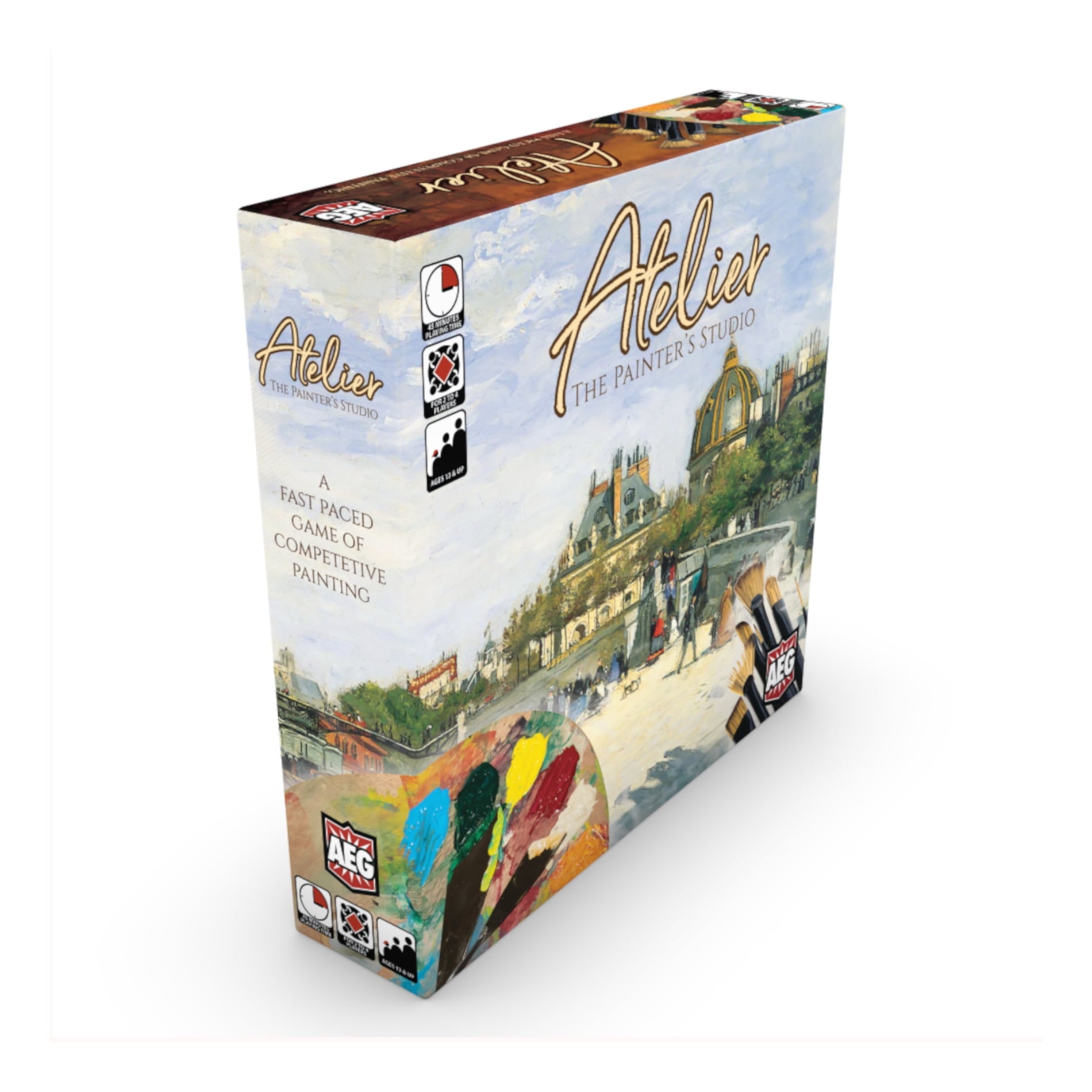 Alderac Entertainment Group Aeg7041 Atelier Board Game