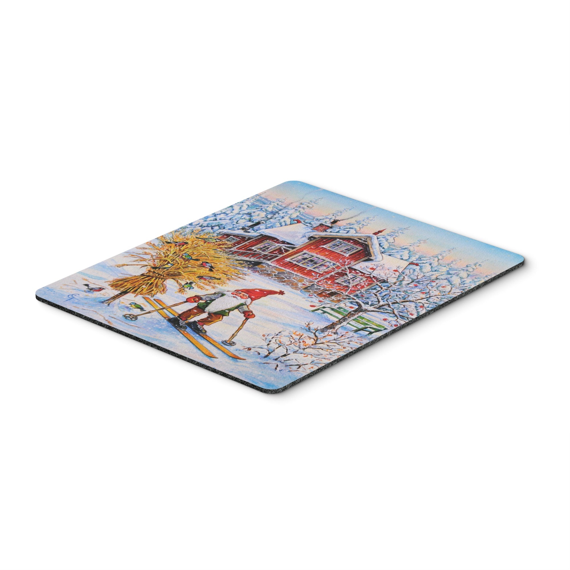 Caroline'S Treasures Christmas Gnome Skiing Mouse Pad, Hot Pad Or Trivet, Multicolor (Acg0034Mp)