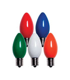 Holiday Bright Lights 9761057 C9 Christmas Light Bulbs Multi Color 1 In - 25 Lights