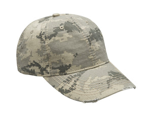 Im101 | Image Maker- Cotton Ripstop Fabric, Heavy Enzyme Wash, Low Profile, Six Panel, Unstructured Cap With Distressed Visor An