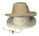 OB101 |OUTBACK 70% Cotton/30% nylon, safari style bucket hat with UV Protective (UPF 50+) and water/stainresistant coating, me