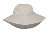 Sl101 | Sea Breeze- Pigment Dyed, Garment Washed Cotton Twill, Three Panel, Ladies Silhouette, 4 Wide Floppy Brim, Adams Cool-