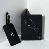 Love Armenia Passport Holder & Luggage Tag Travel gift Set