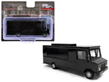 Food Truck Plain Black 1/64 Diecast Model by American Diorama